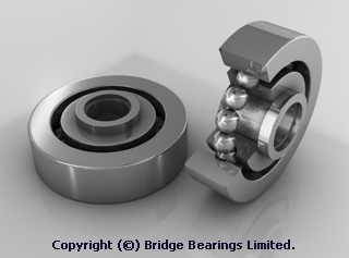 Conveyor Chain Bearing Wheels Technical Drawing